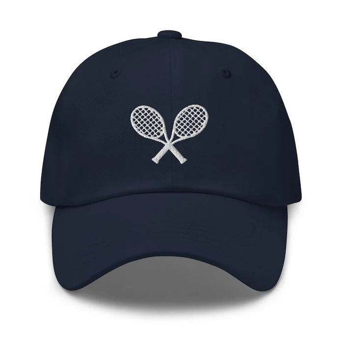 Wholesale Tennis Graphic Washed Baseball Cap Embroidered Trendy Breathable Casual Hat Fashion Accessory