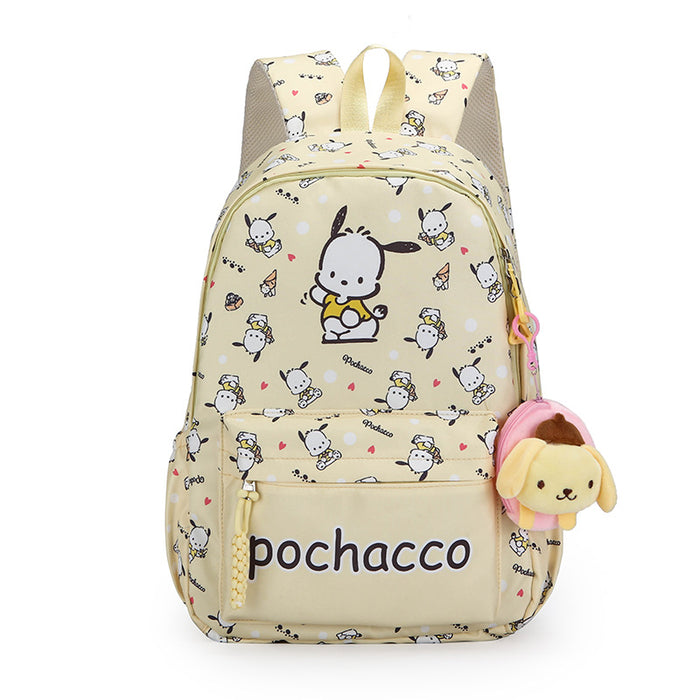 Wholesale Cute cartoon print student backpack  large capacity double shoulder bag