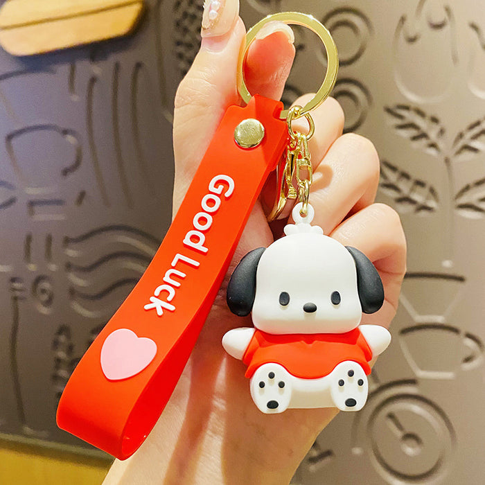 Wholesale Cartoon Silicone Keychains (S) JDC-KC-SCheng044