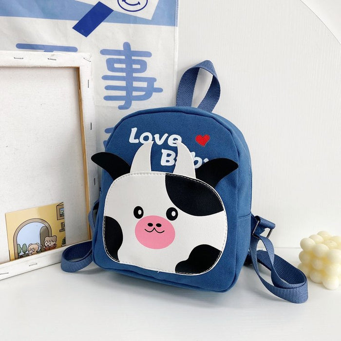 Wholesale Cartoon Soft Cute Canvas Backpack JDC-BP-YuanDuo001