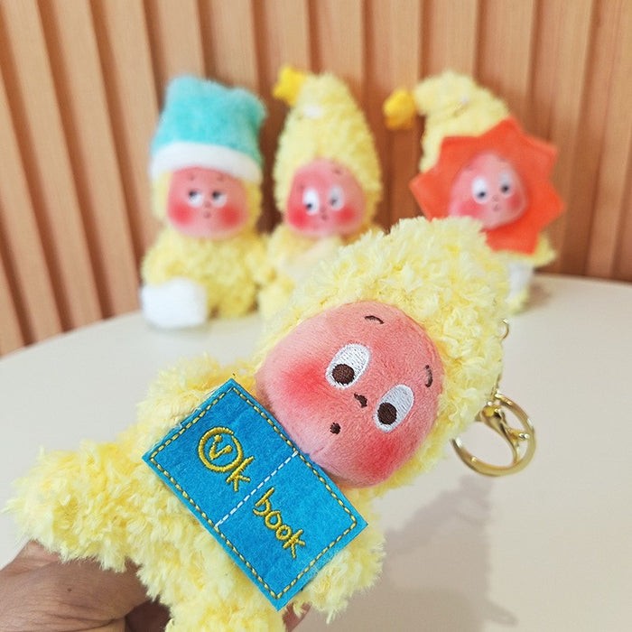 Wholesale Star Man Plush Pendant Doll Mini Bag Pendant Keychain Star Man Blind Box Doll