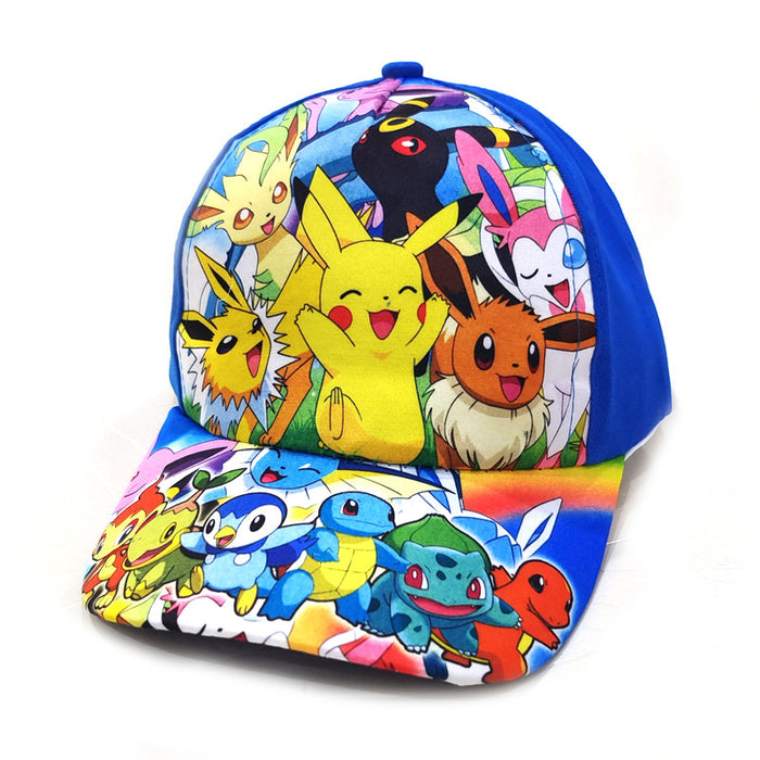 Wholesale Cute Cartoon Printed Cotton Children's Baseball Caps JDC-FH-BoD007