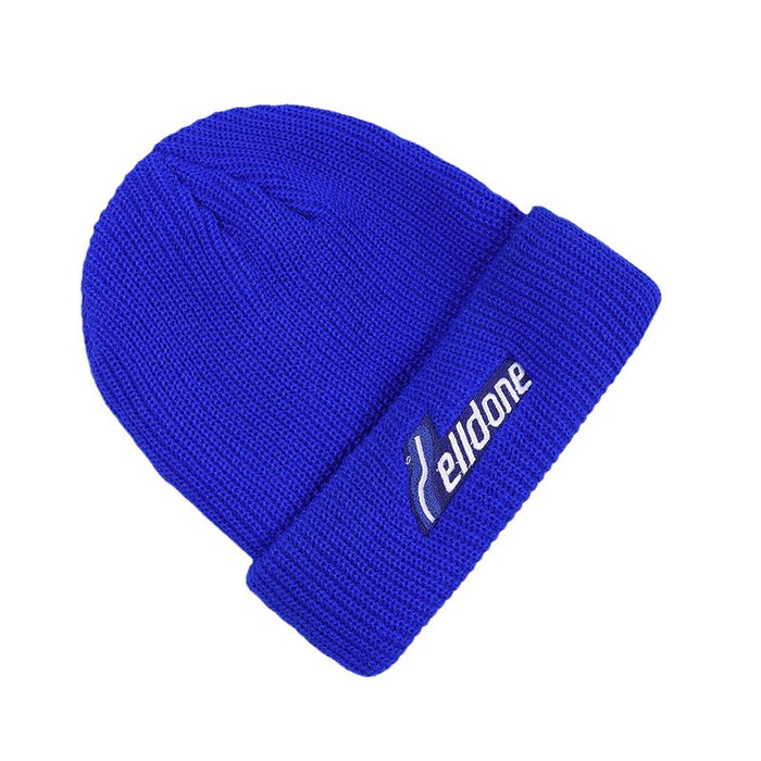 Wholesale Letter Embroidery Solid Color Acrylic Knitted Wool Hat JDC-FH-YBQX005