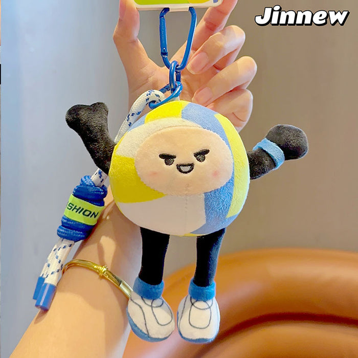 Wholesale plush sports events cartoon peripheral keychain