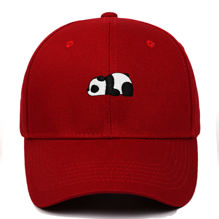 Wholesale Panda Embroidered Cotton Baseball Cap JDC-FH-ChuanYa001