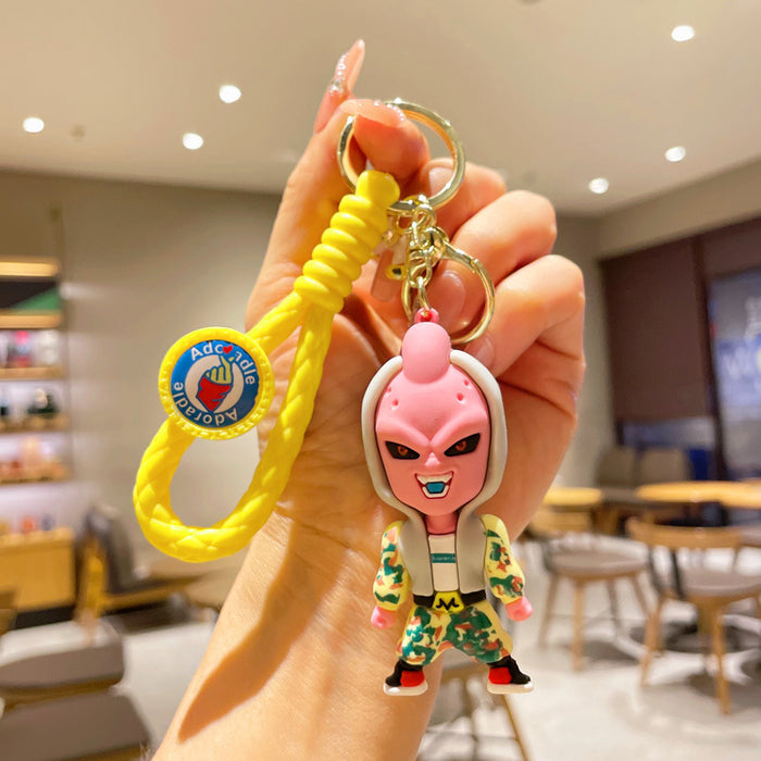 Wholesale Cute Cartoon Dolls Silicone Keychain JDC-KC-JuJi014