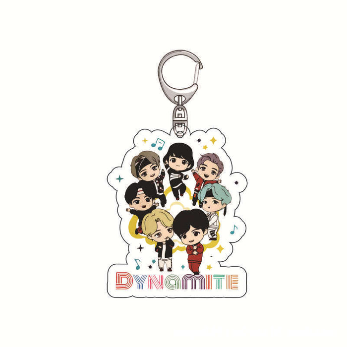 Wholesale Creative Candy Series Kpop Cartoon Keychain JDC-KC-XinF001