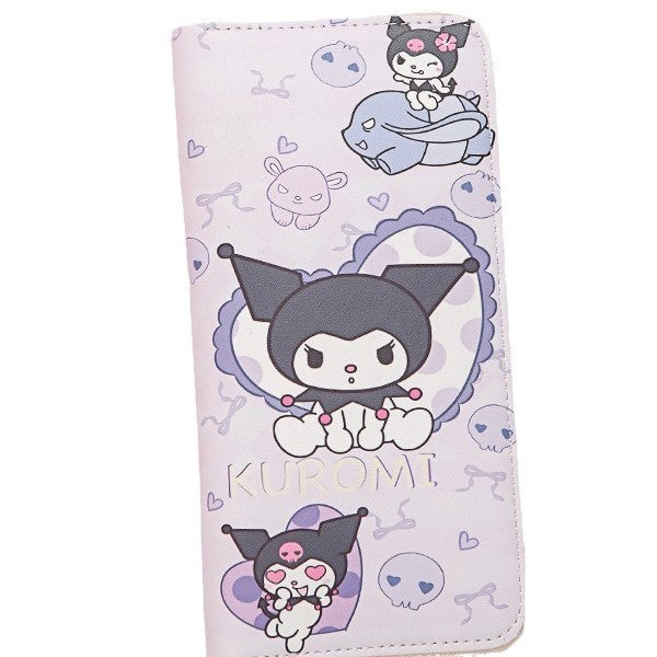 Wholesale Long Wallet Large Capacity Wallet Zipper Card Bag