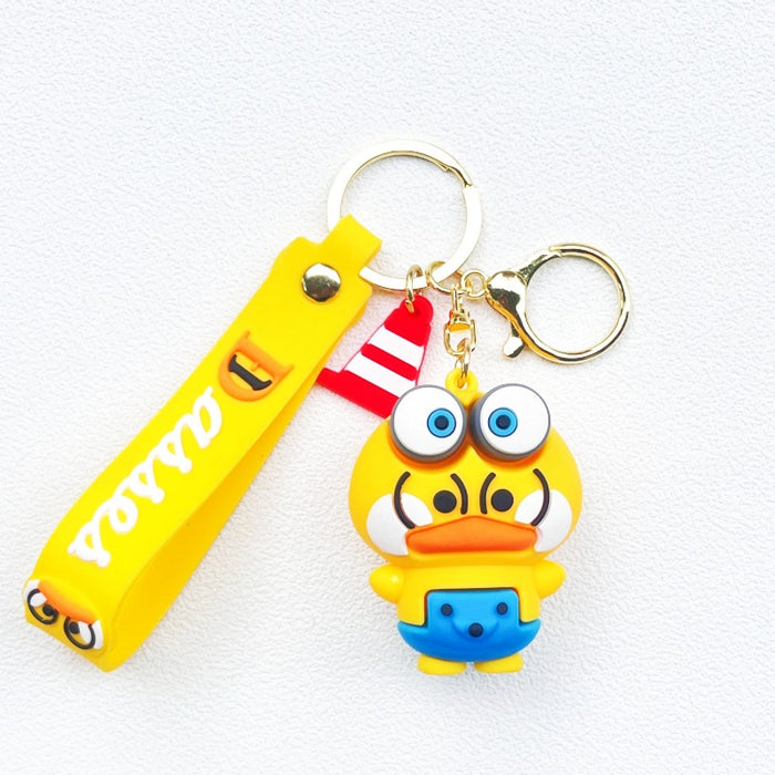 Wholesale PVC cartoon doll Keychain JDC-KC-WuYi091