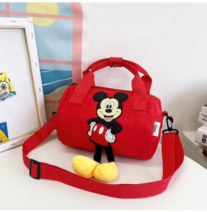 Wholesale Nylon Children's Fashion Handheld Shoulder Crossbody Bag JDC-SD-YuanDuo052