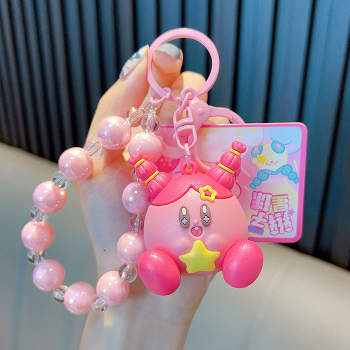 Wholesale Beaded Planet Keychain JDC-KC-GSWA014