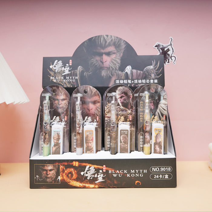 Wholesale Cartoon Automatic Pencil Set Combo Pack