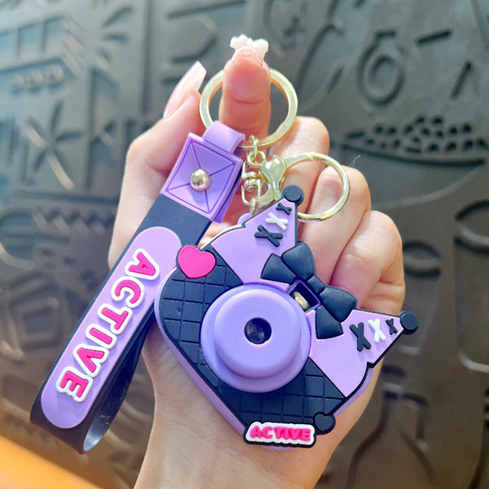 Wholesale Creative Cartoon Plastic Camera Keychain（S） JDC-KC-YanG042