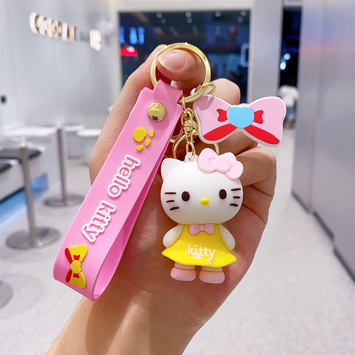 Wholesale PVC Cartoon Doll Keychain JDC-KC-NLu001