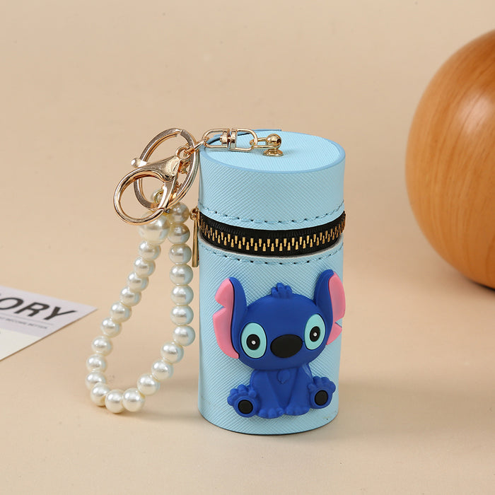 Wholesale PU Cartoon Coin Purse Keychain JDC-KC-YiK003