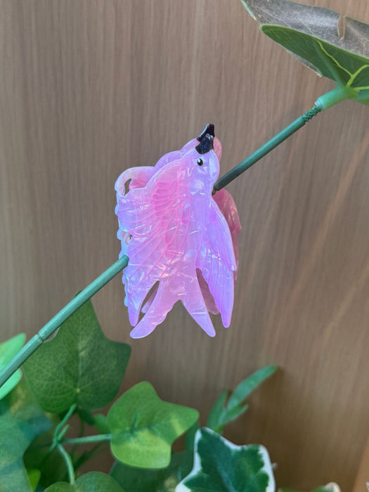 Wholesale Colorful Parrot Claw Hair Clip PVC Creative Bird Design Hair Accessory