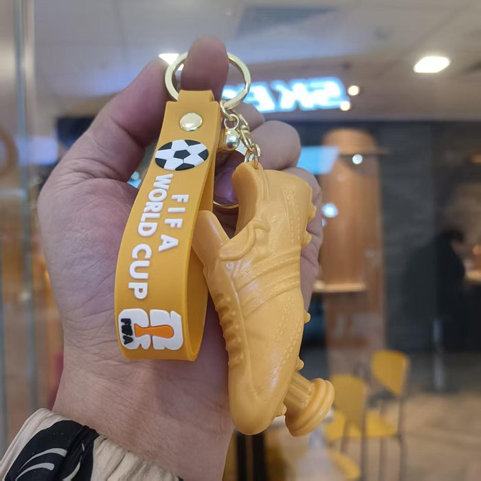 Wholesale Cartoon Football Commemorative Keychain