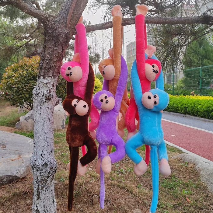 Wholesale Colorful Long Arm Monkey Doll Plush Toy JDC-DO-MW014