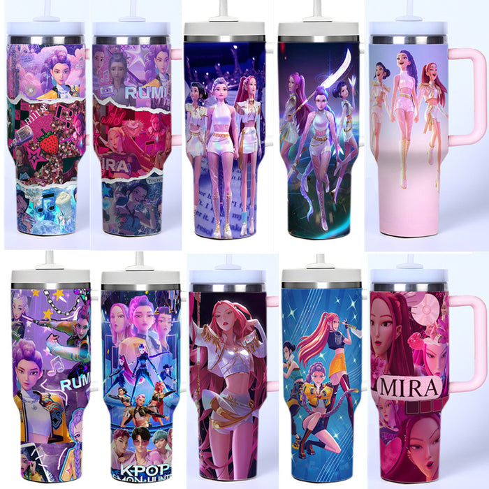 Wholesale K-POP Stainless Steel  Thermos ice bullies cup