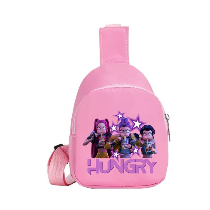 Wholesale   kpop Cute Anime Cartoon Print Shoulder Bags