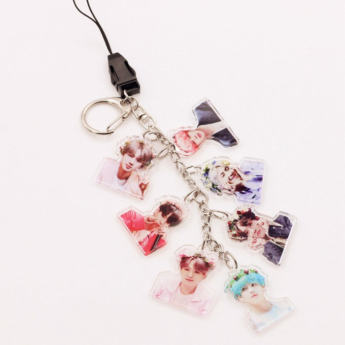 Wholesale Acrylic Keychain Hanging String JDC-KC-HanTian014