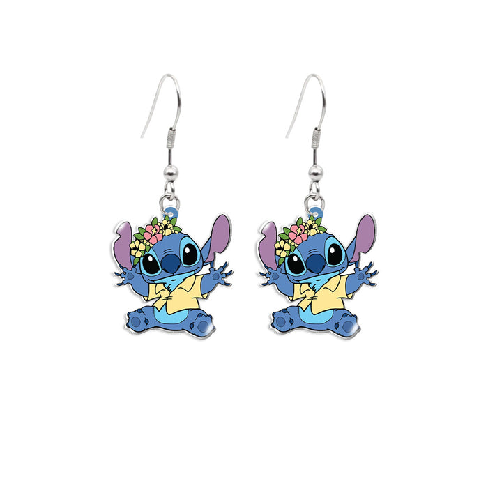 Wholesale Cartoon Acrylic Earrings JDC-ES-XiangL044