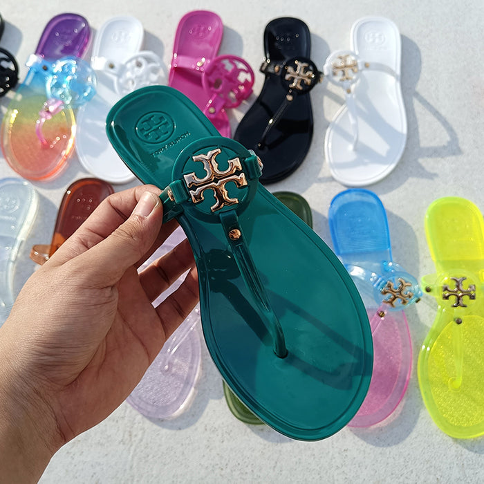 Wholesale Leather Flip-flops for Women JDC-SP-BoH003