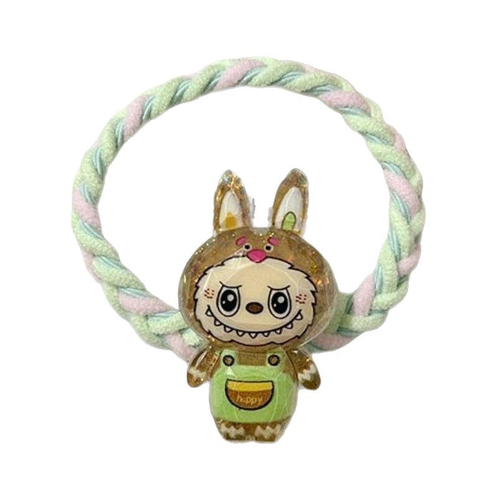 WholesaleHairband Children' s Cute Sweet Hairband Girl Cartoon Rubber Band Adult Children' s Headdress