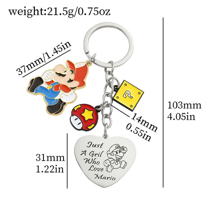 Wholesale Letter Metal Keychain (M) JDC-KC-ShaoH008