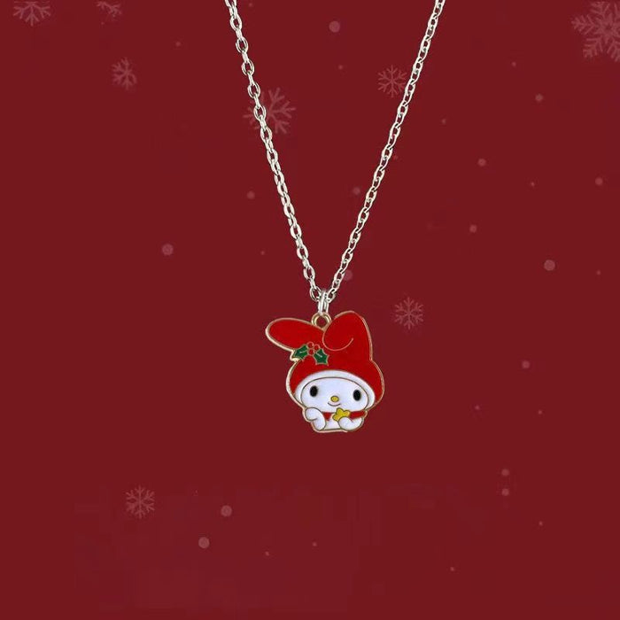 Wholesale Valentine's Day Gift Cute Cartoon Necklace Alloy Pendant JDC-NE-Mengd005