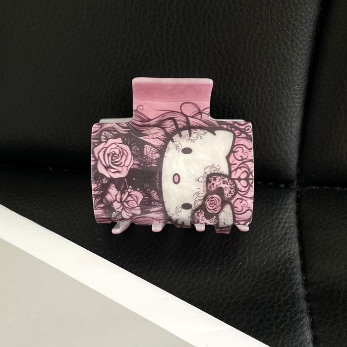 Wholesale Dark Wind Series Cartoon Cat Hair Clips