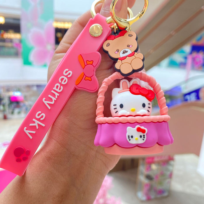 Wholesale Creative Cartoon PVC Keychains JDC-KC-PengYu41