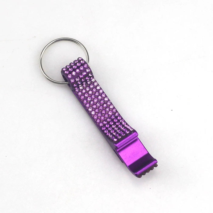 Wholesale Metal Diamond Bottle Opener Keychain JDC-KC-TouMS007