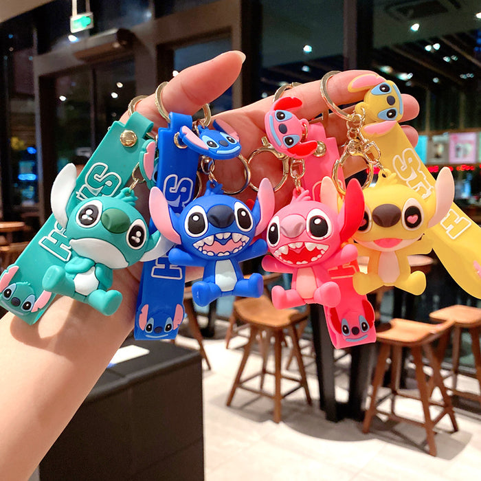 Wholesale PVC Cartoon Doll Keychain JDC-KC-Qiwei021