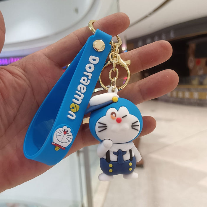 Wholesale Cartoon Silicone Doll Keychain JDC-KC-KuangK038