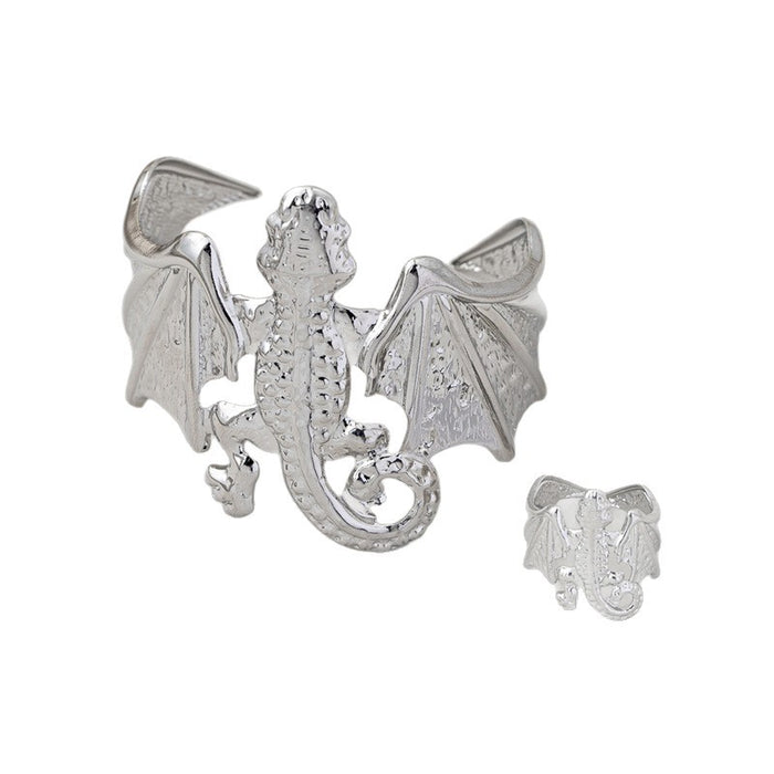 Wholesale Bracelet Fashion retro design high-end bracelet and ring set