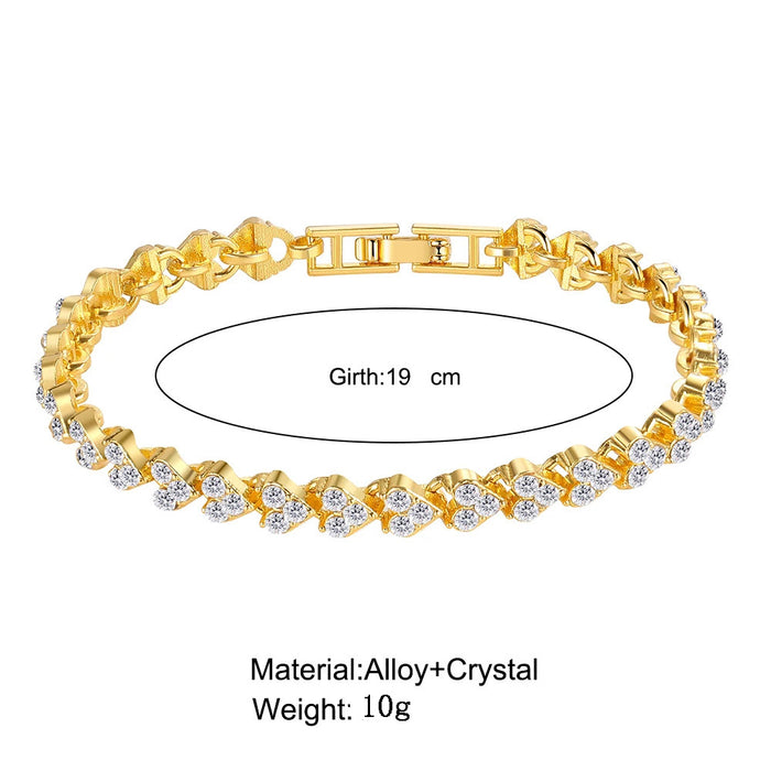 Wholesale Sparkling Diamond Crystal Bracelet