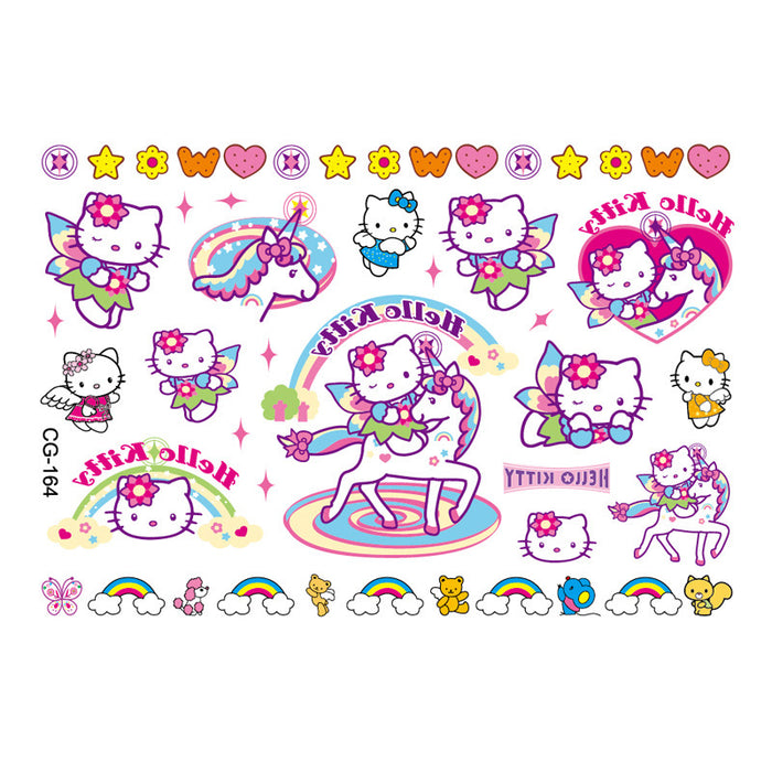 Wholesale Carttoon Tattoo Sticker Birthday Decorative Stickers