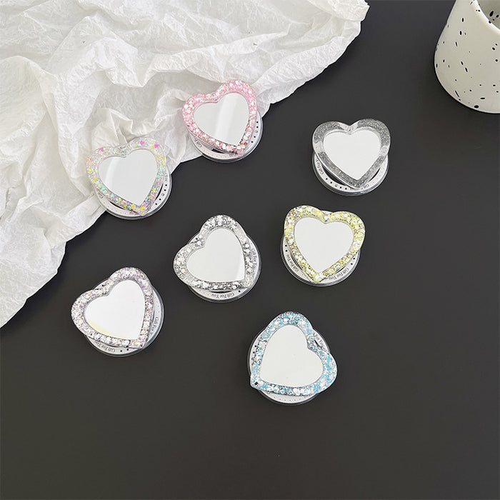 Wholesale Chic Magnetic Phone Stand with Glitter Mirror