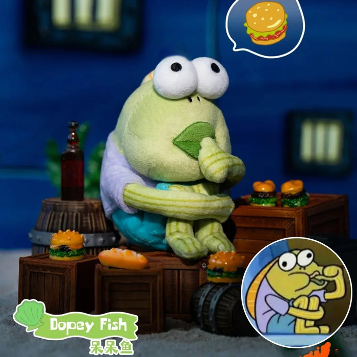 Wholesale Blind Box Funny Plush Doll Passerby Fish Lying Flat Fish Pendant Toy Bag Pendant