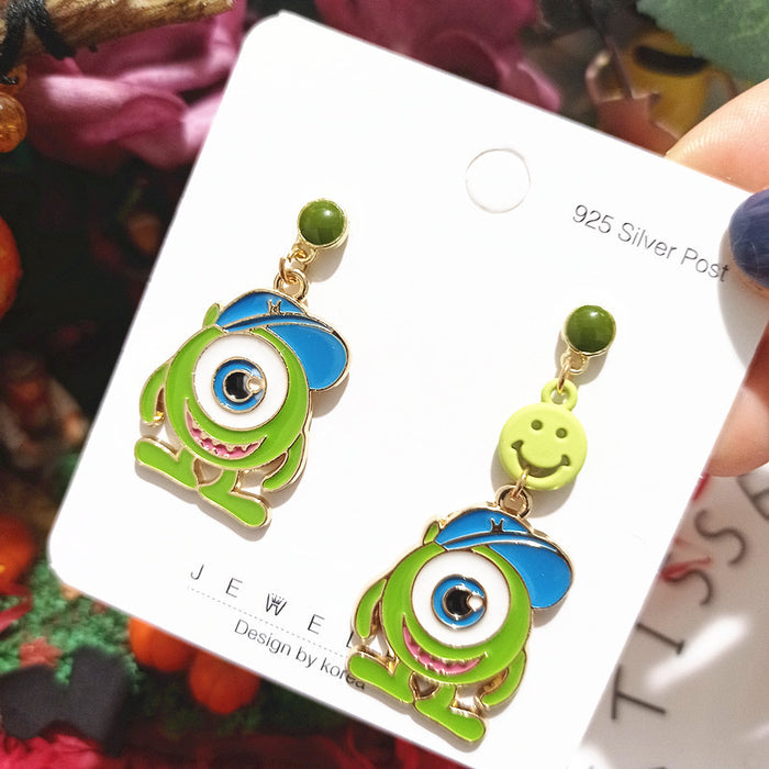 Wholesale Cartoon Alloy Cute Earrings JDC-ES-Xingj041