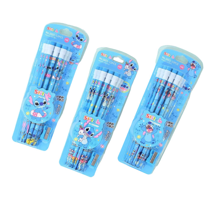 Wholesale K-POP Cute Anime Elementary School Student Pencil Set