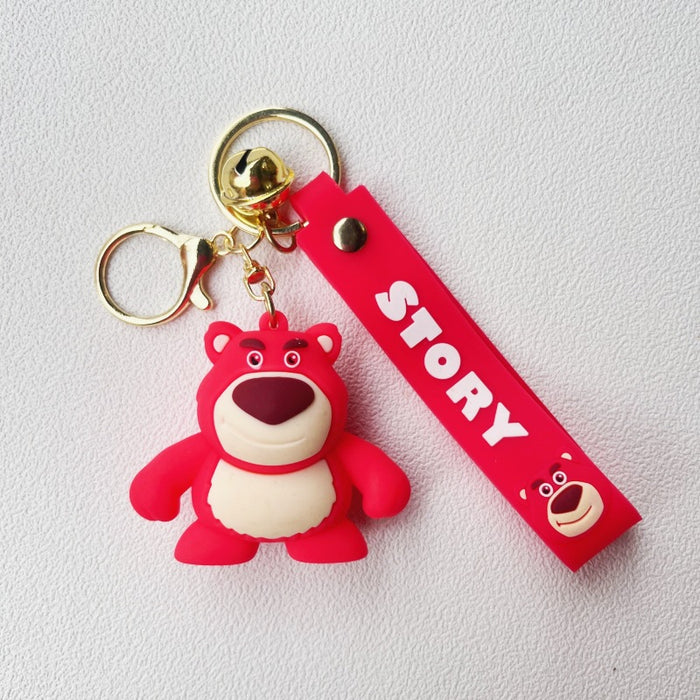 Wholesale PVC Cartoon Doll Keychain JDC-KC-WuYi142