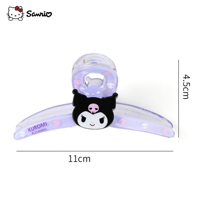 Wholesale Color Transparent  Grab Clip Cute Cartoon Hair Grab