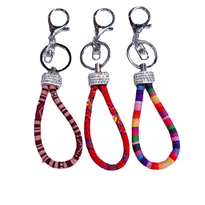 Wholesale dazzling celebrity style metal Keychains