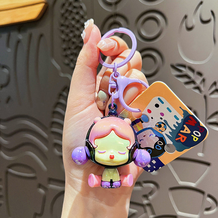 Wholesale Cartoon Cute PVC Keychain JDC-KC-Hangl003