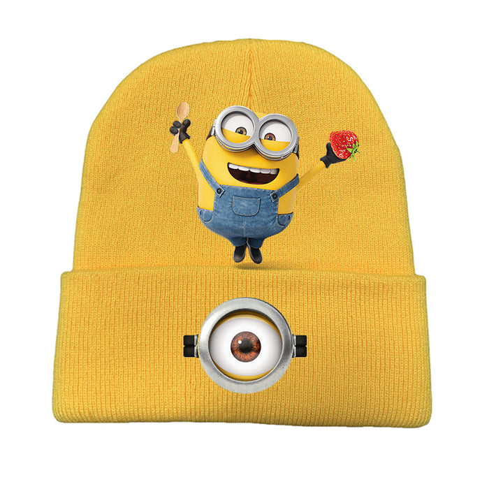 Wholesale Cartoon Wool Knitted Hat JDC-FH-LaiY004