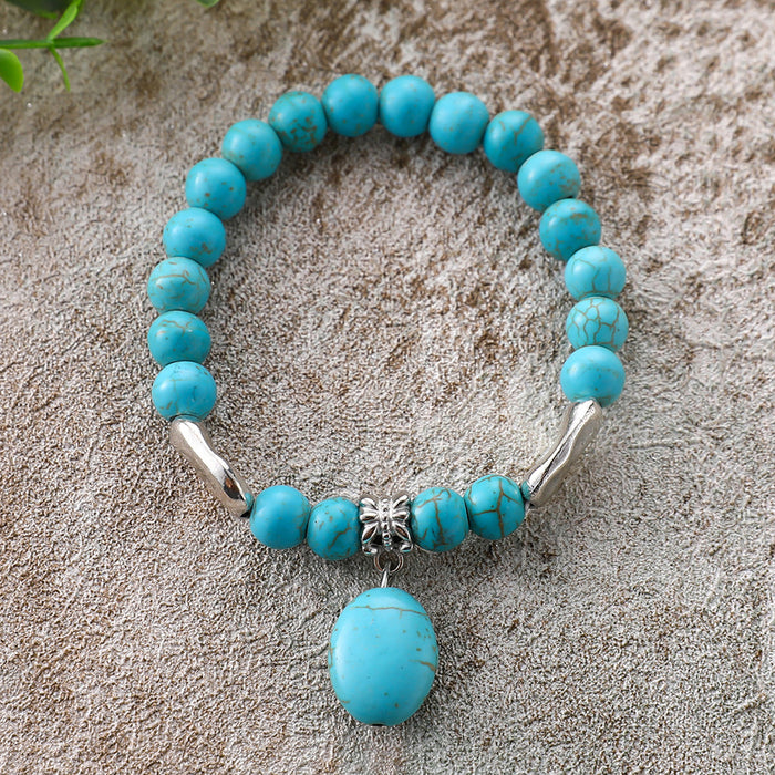 Wholesale Turquoise Beaded Bracelet JDC-BT-KeR001