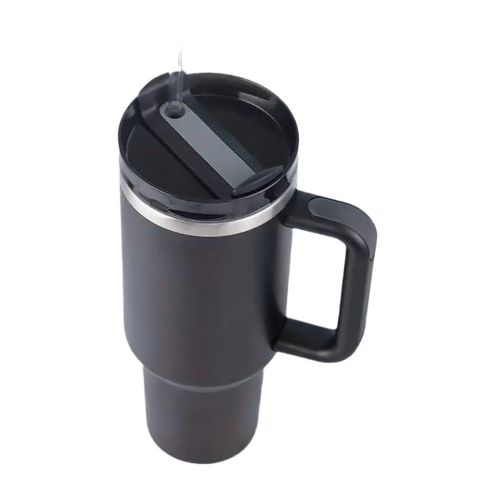 Wholesale 40oz handle car cup double-layer stainless steel ice bullies cup large-capacity thermos cup
