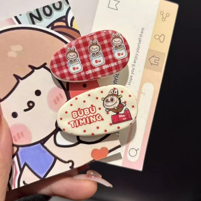 Wholesale Elliptical hair clip, niche cute hair accessory, headwear